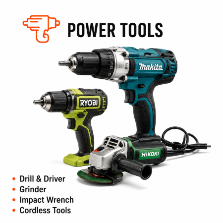 drill | grinder | impact wrench | cordless tools