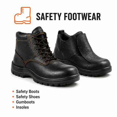 safety boots | safety shoes | gumboots | insoles