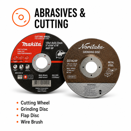 cutting wheel | grinding disc | flap disc | wire brush