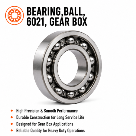 Deep Groove Ball Bearing 6021 gear box