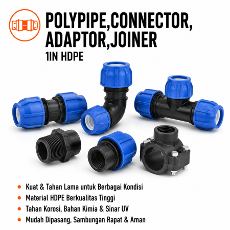 polypipe connector adaptor joiner hdpe